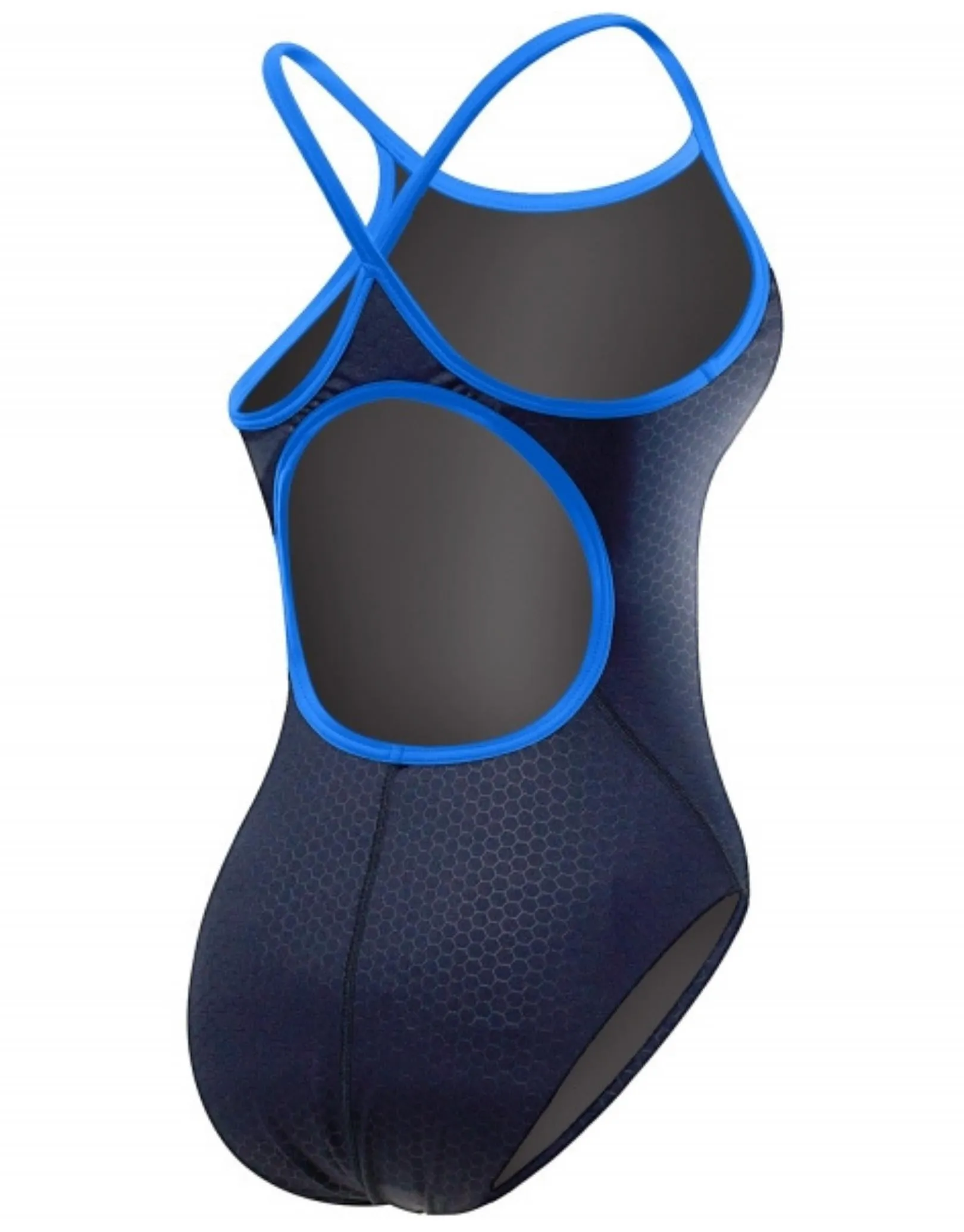 HEXA Durafast Elite Diamondfit Swimsuit - Black/Blue