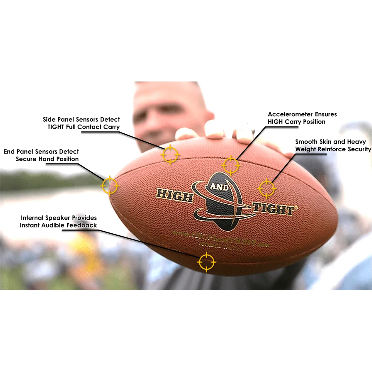 HIGH and TIGHT Power 5 / D1 College Edition Training Football HnTv1