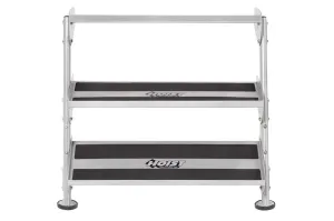 Hoist 36"  2-Tier Dumbbell Rack w/ Optional 3rd Tier (HF-5461-OPT-36)