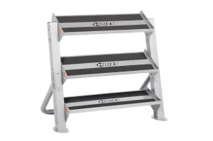 Hoist 36" 2-Tier Horizontal Dumbbell Rack w/ Optional 3-Tier (HF-5461-36)