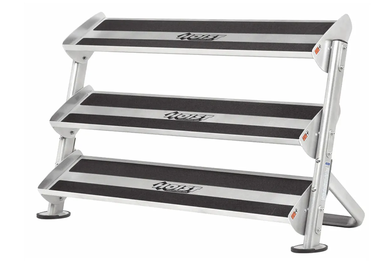 Hoist 60" 2-Tier Dumbbell Rack w/ Optional 3rd Tier (HF-5461-60)