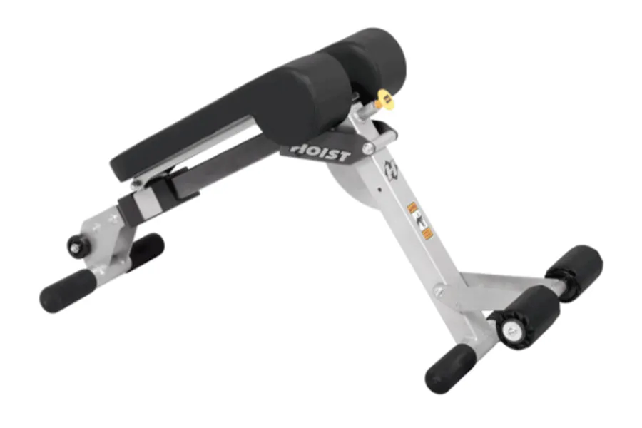 Hoist Ab/Back Hyper Bench (HF-4263)