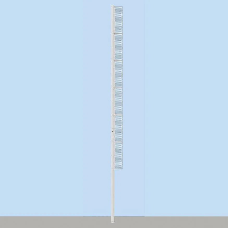 Jaypro Softball Foul Poles - 40' (Professional) (Surface Mount) SBFP-40SM