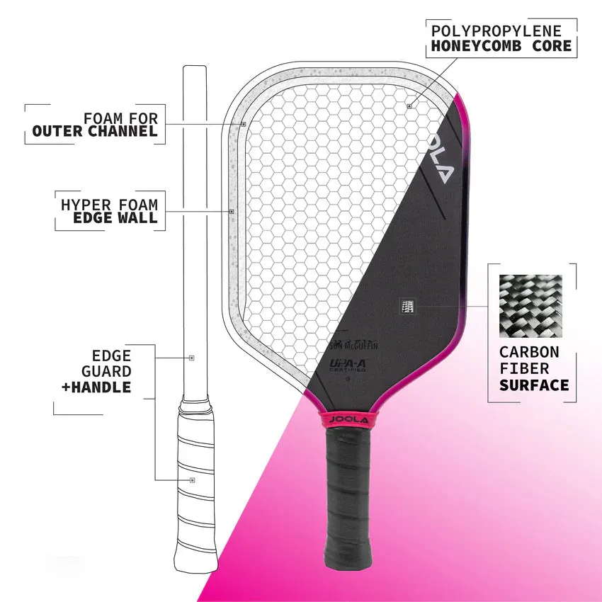 JOOLA Tyler McGuffin Magnus 3S 16mm Pickleball Paddle
