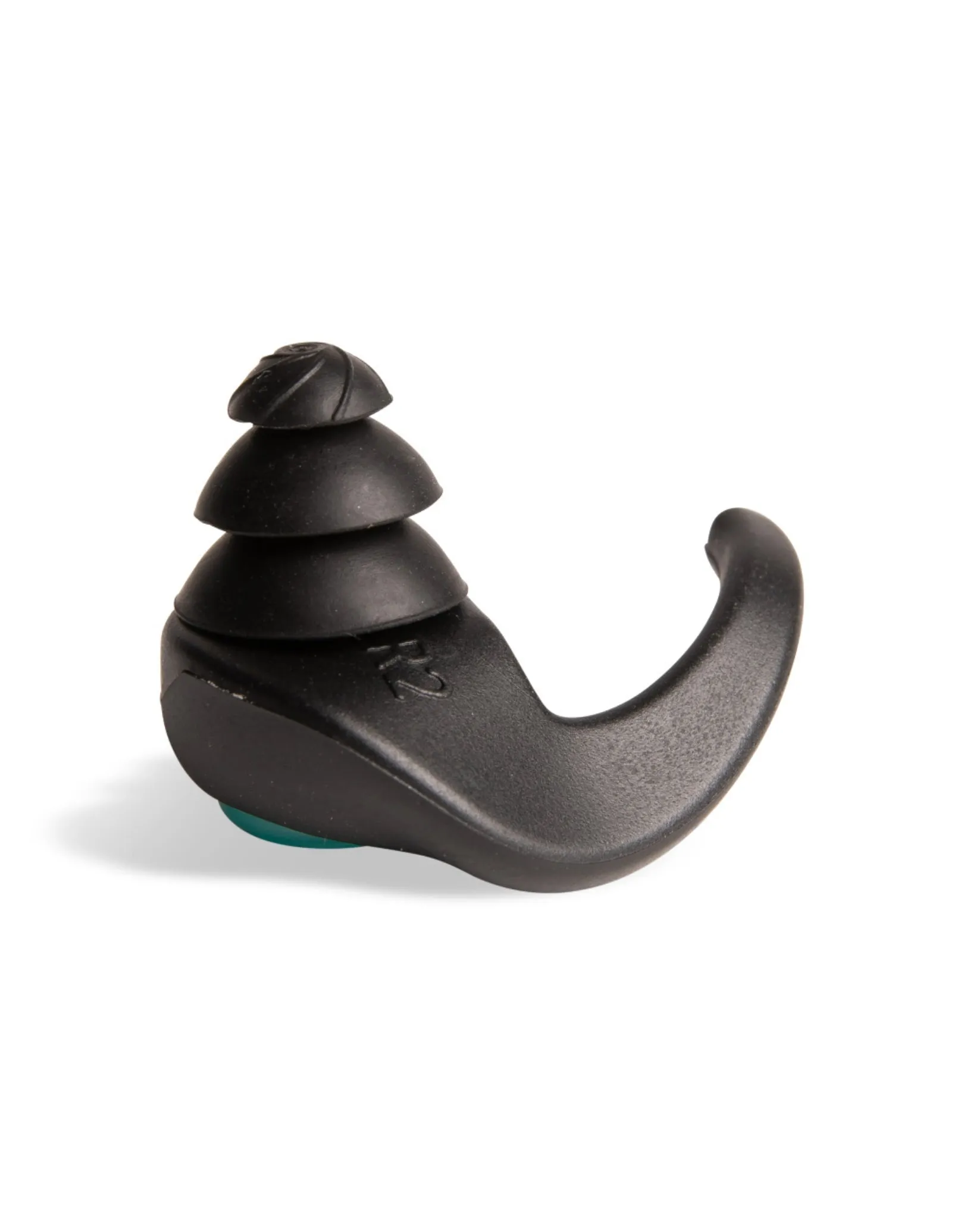 Junior 3-Ring Form Swim Earplug - Black/Water