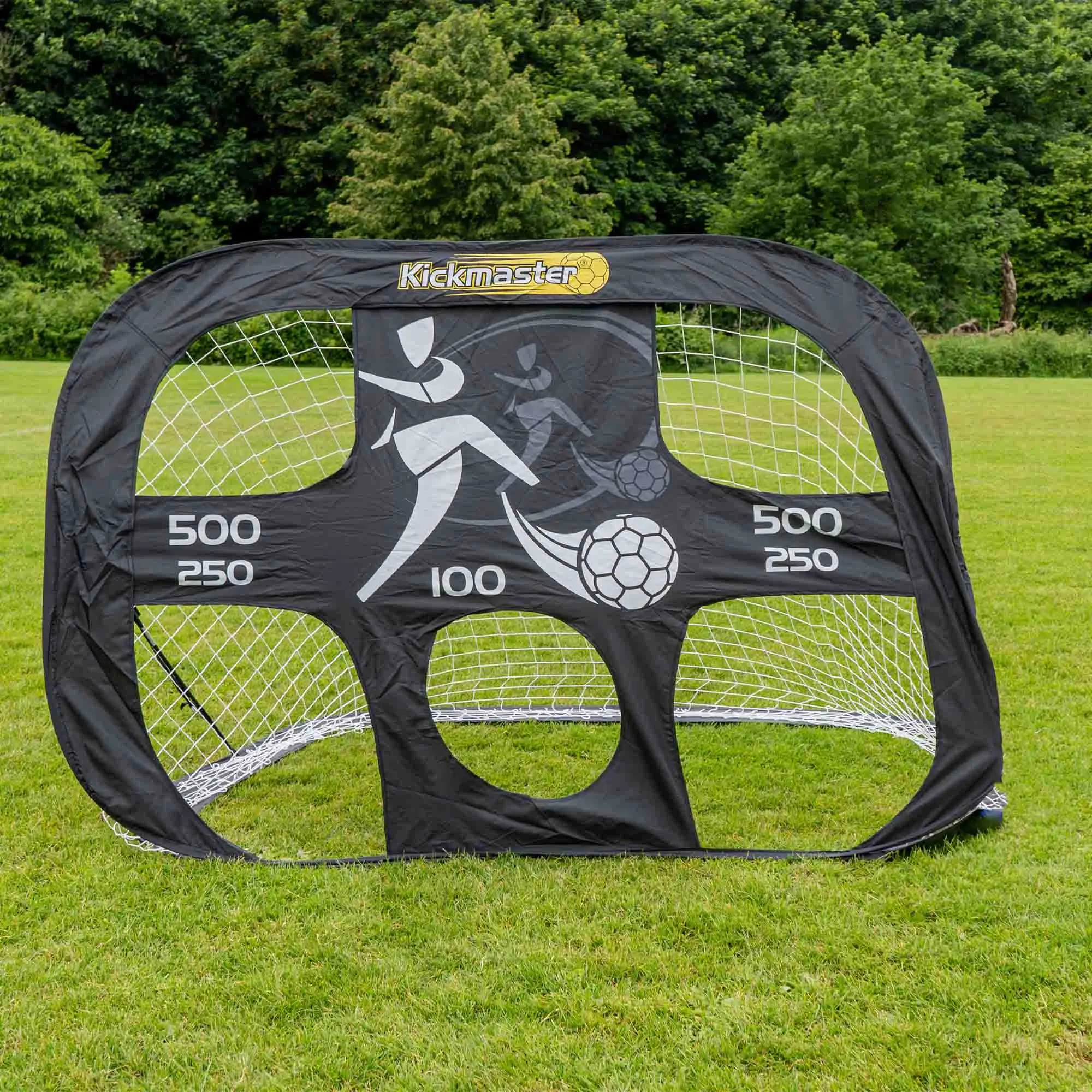 Kickmaster Large Quick Up Goal and Target Shot