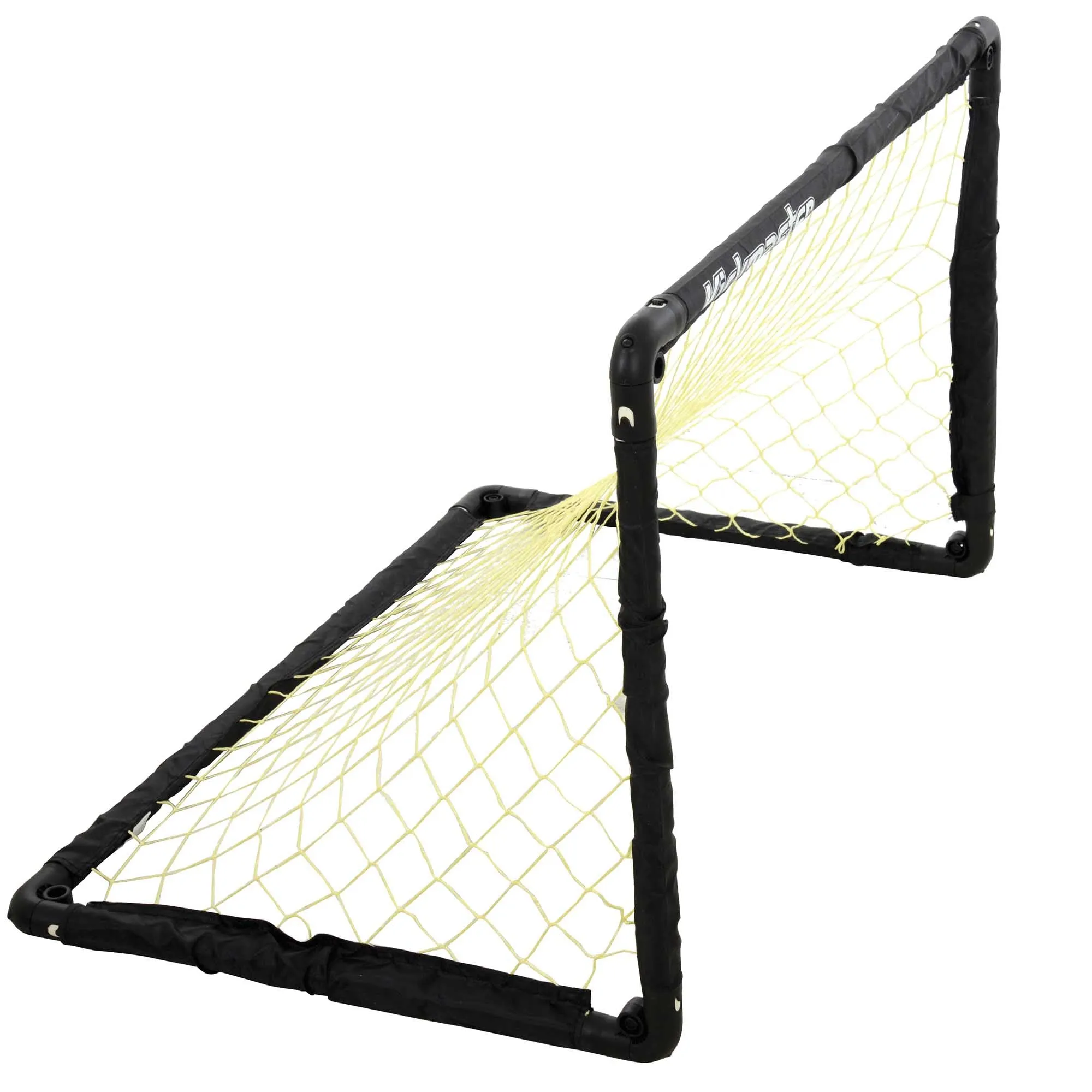 Kickmaster One on One Folding Football Goal Set