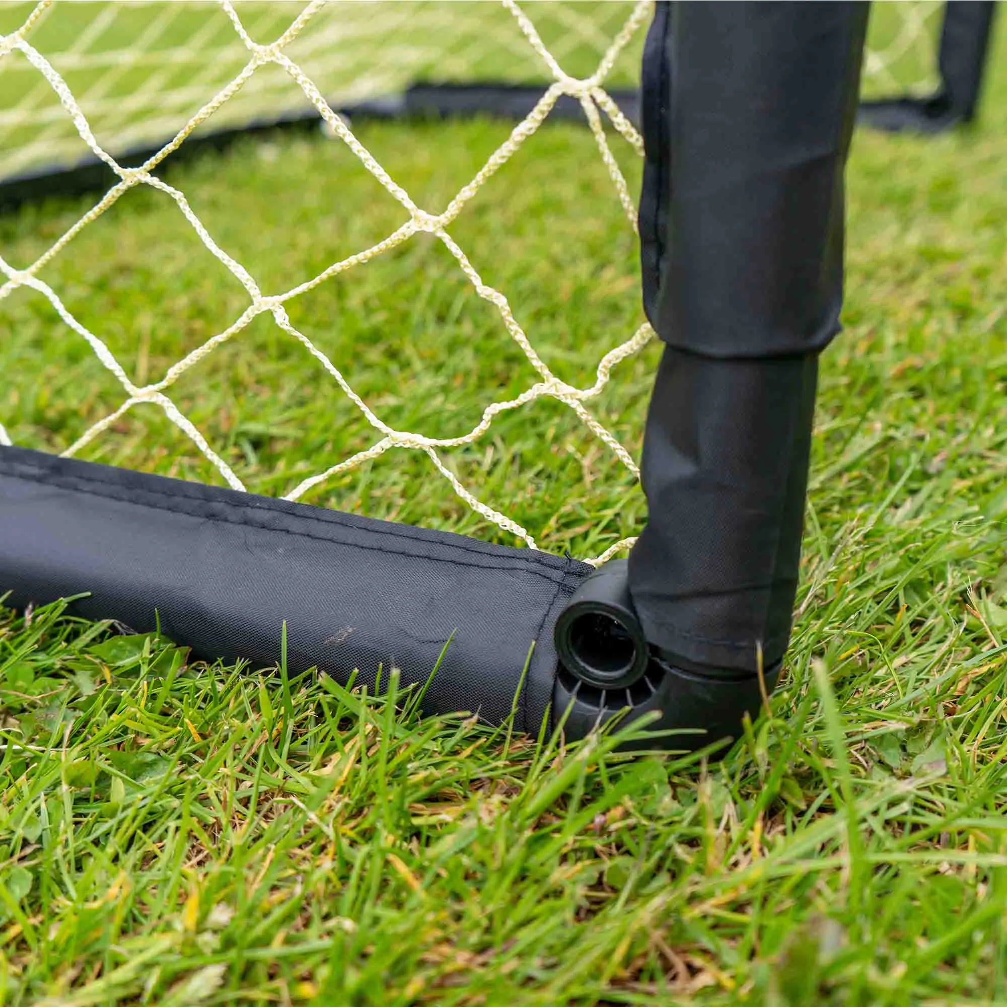 Kickmaster One on One Folding Football Goal Set