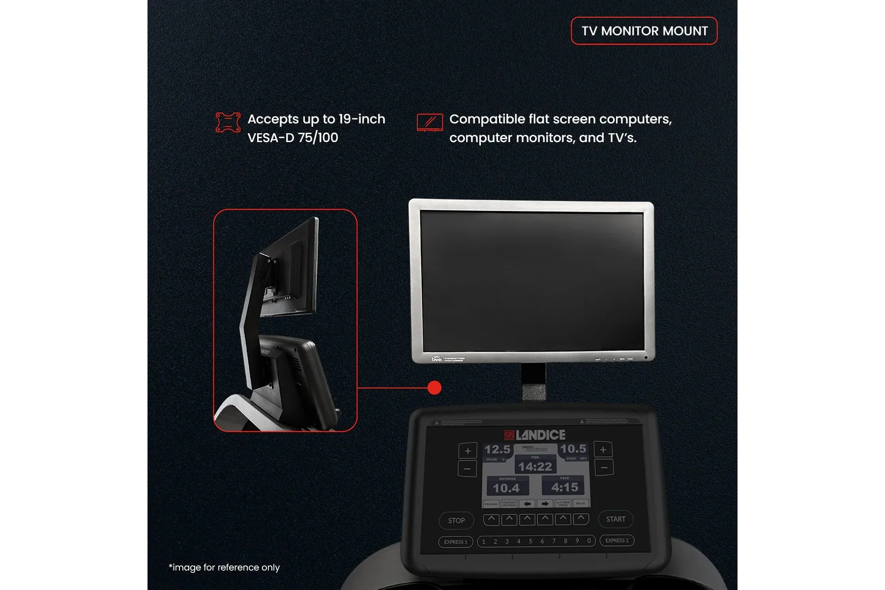 Landice U7 Upright Exercise Bike