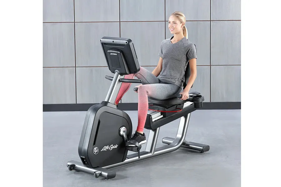Life Fitness Club Series   (Plus) Recumbent Lifecycle Bike (DEMO) (💥MEMORIAL SALE)