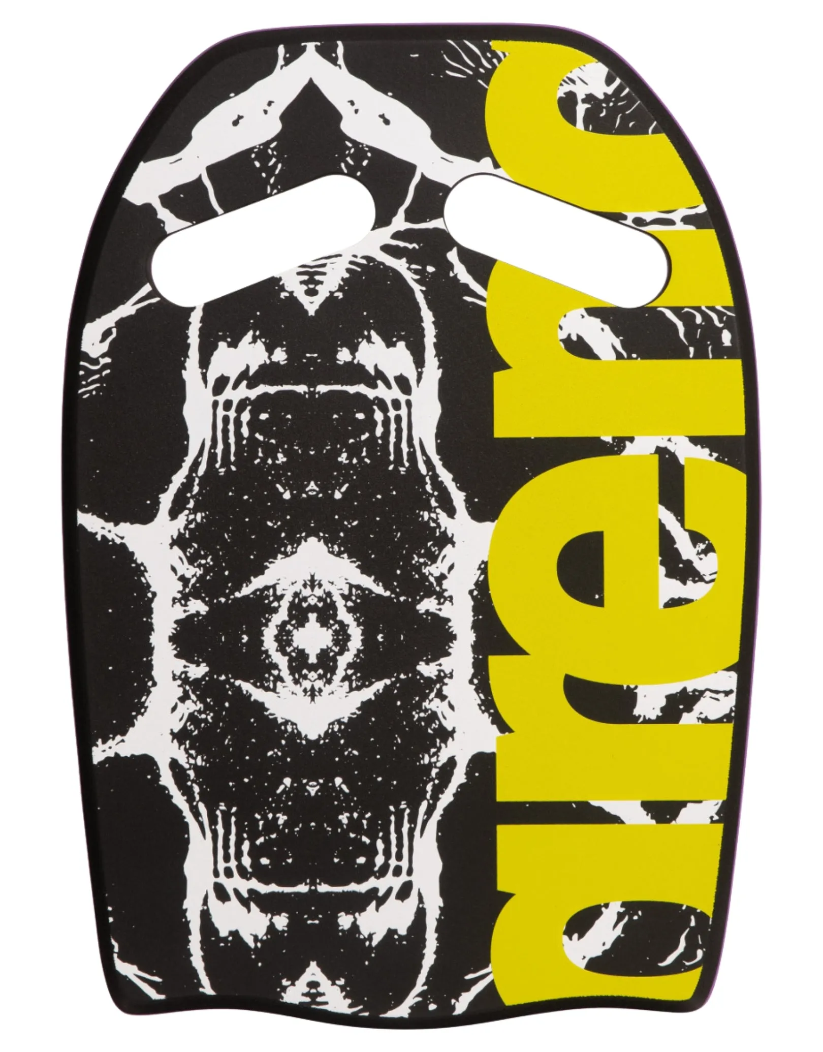 Limited Edition Printed Kickboard - Plum/Lime