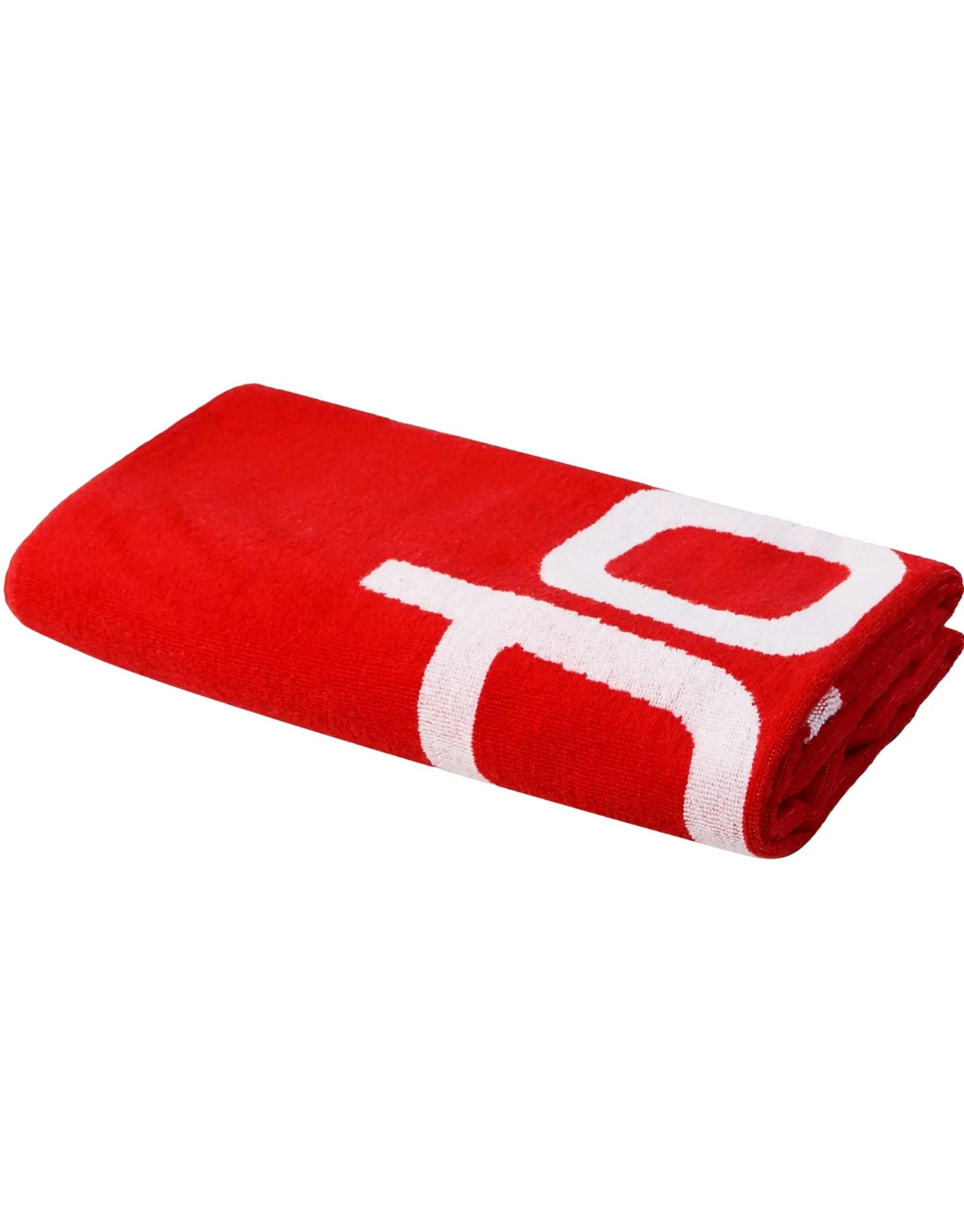 Logo Towel - Red/White
