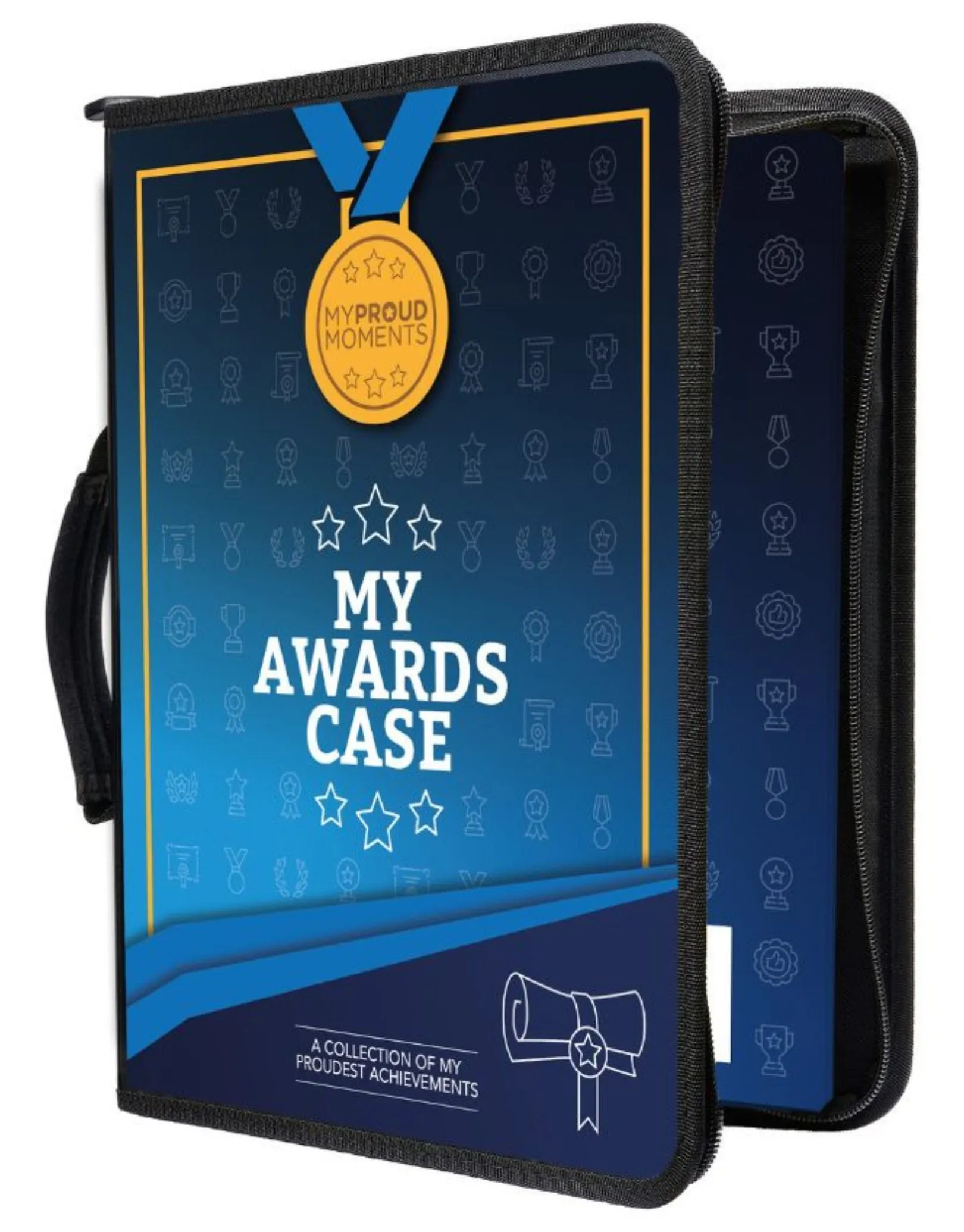 Medal, Badge & Certificate Case - Blue