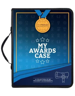 Medal, Badge & Certificate Case - Blue