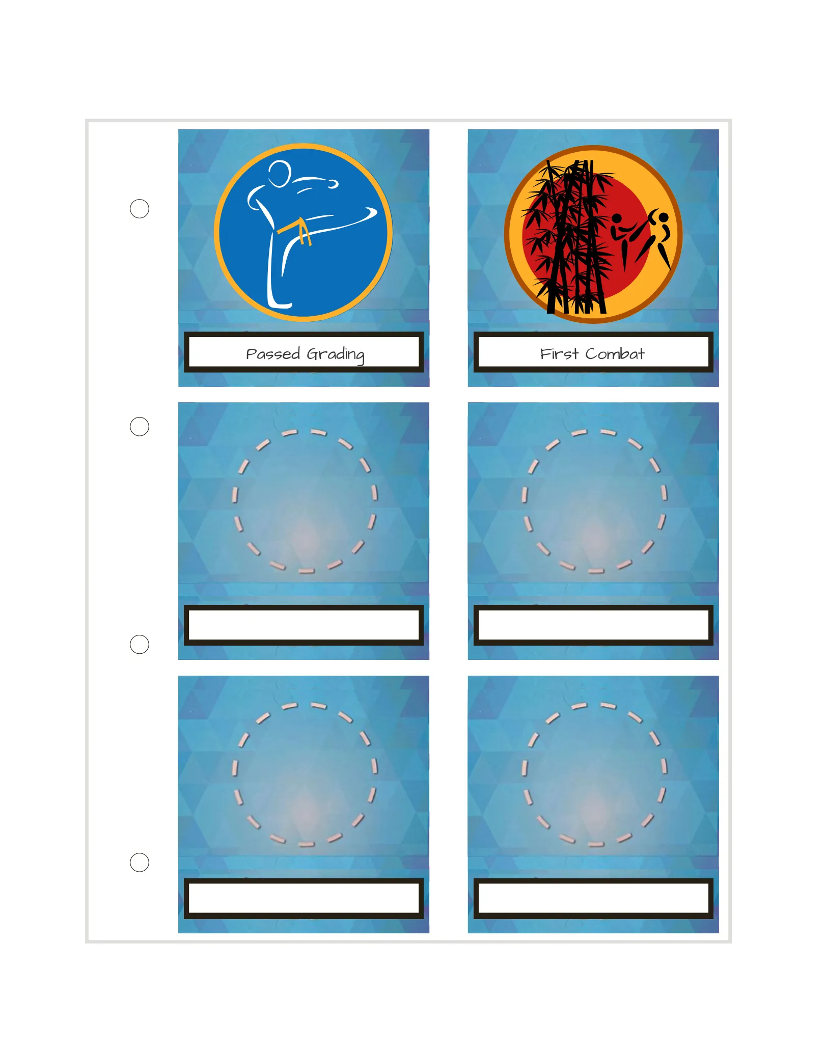 Medal, Badge & Certificate Case - Multi Sports