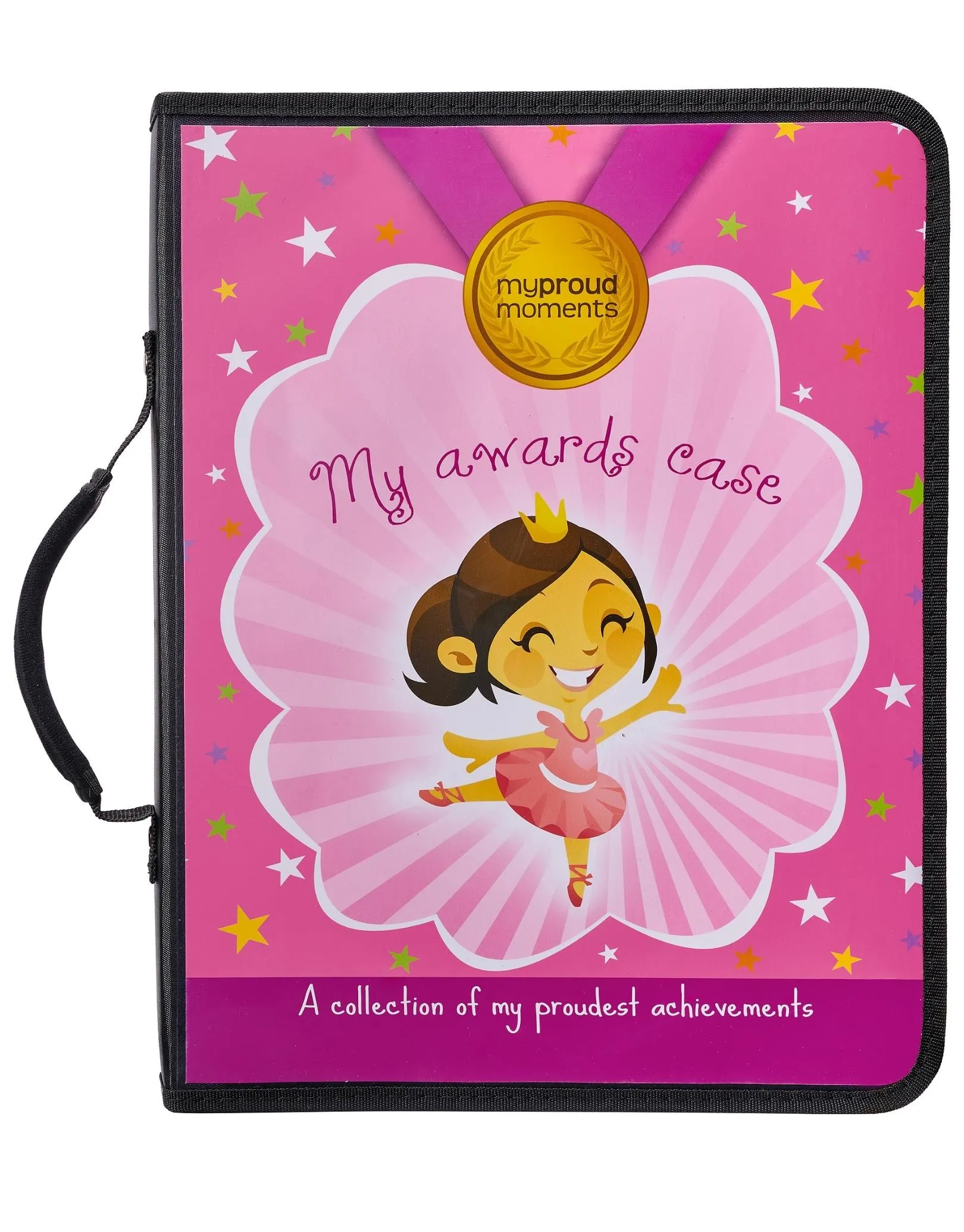 Medal, Badge & Certificate Case - Pink/Dance