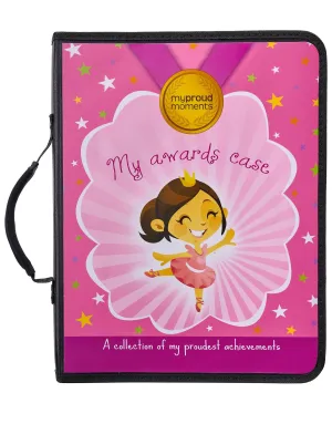 Medal, Badge & Certificate Case - Pink/Dance