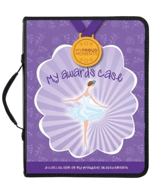 Medal, Badge & Certificate Case - Purple/Dance