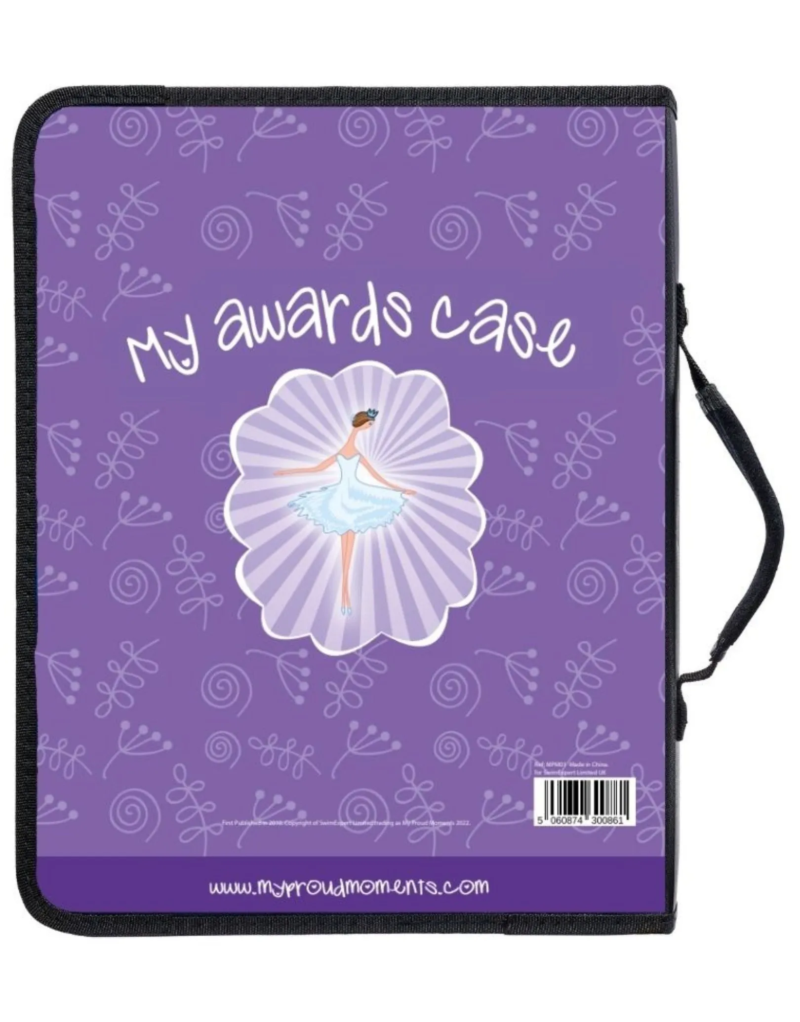 Medal, Badge & Certificate Case - Purple/Dance
