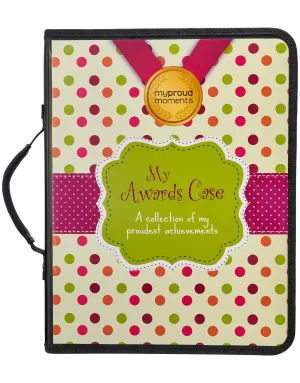 Medal, Badge & Certificate Case - Spotty