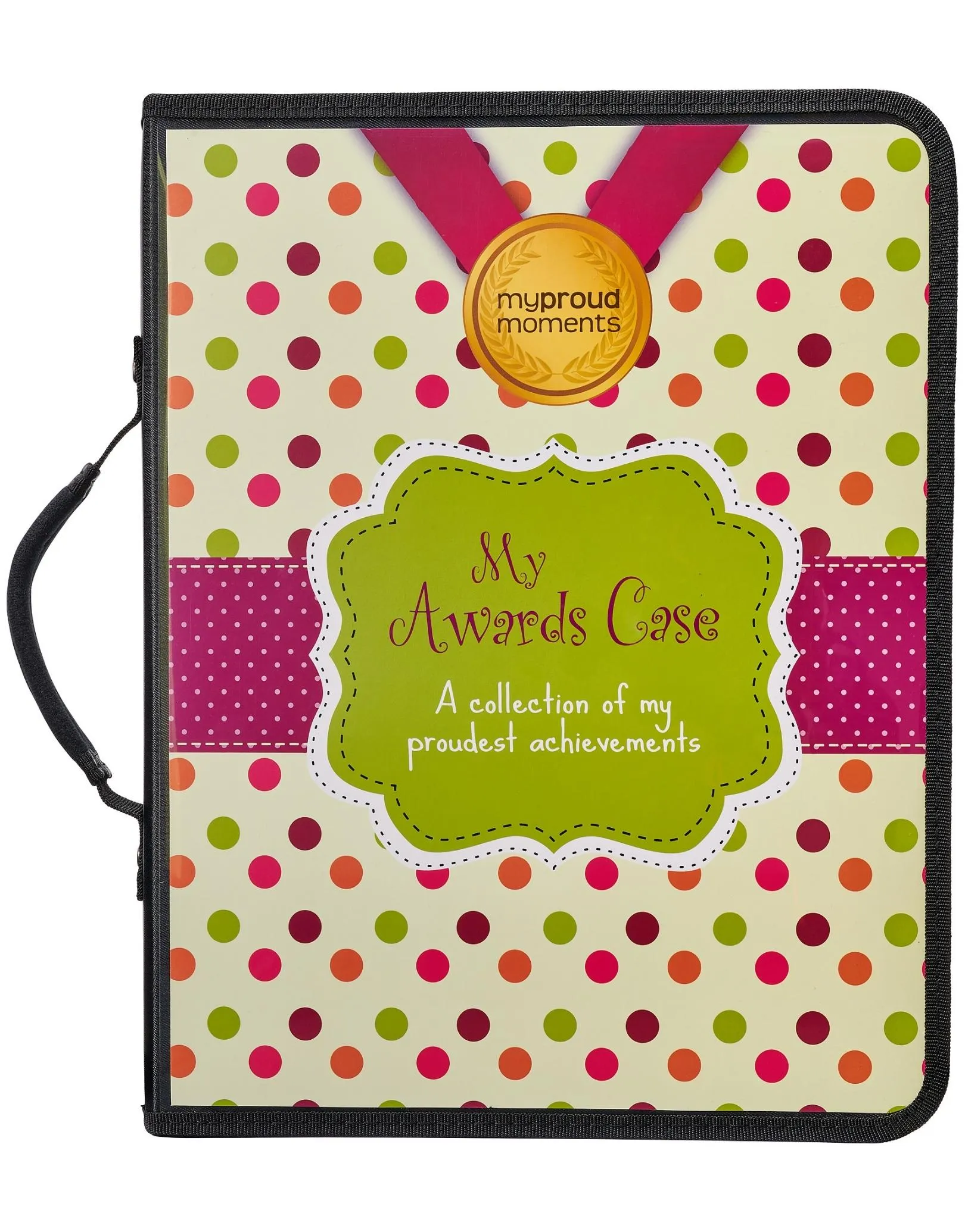 Medal, Badge & Certificate Case - Spotty