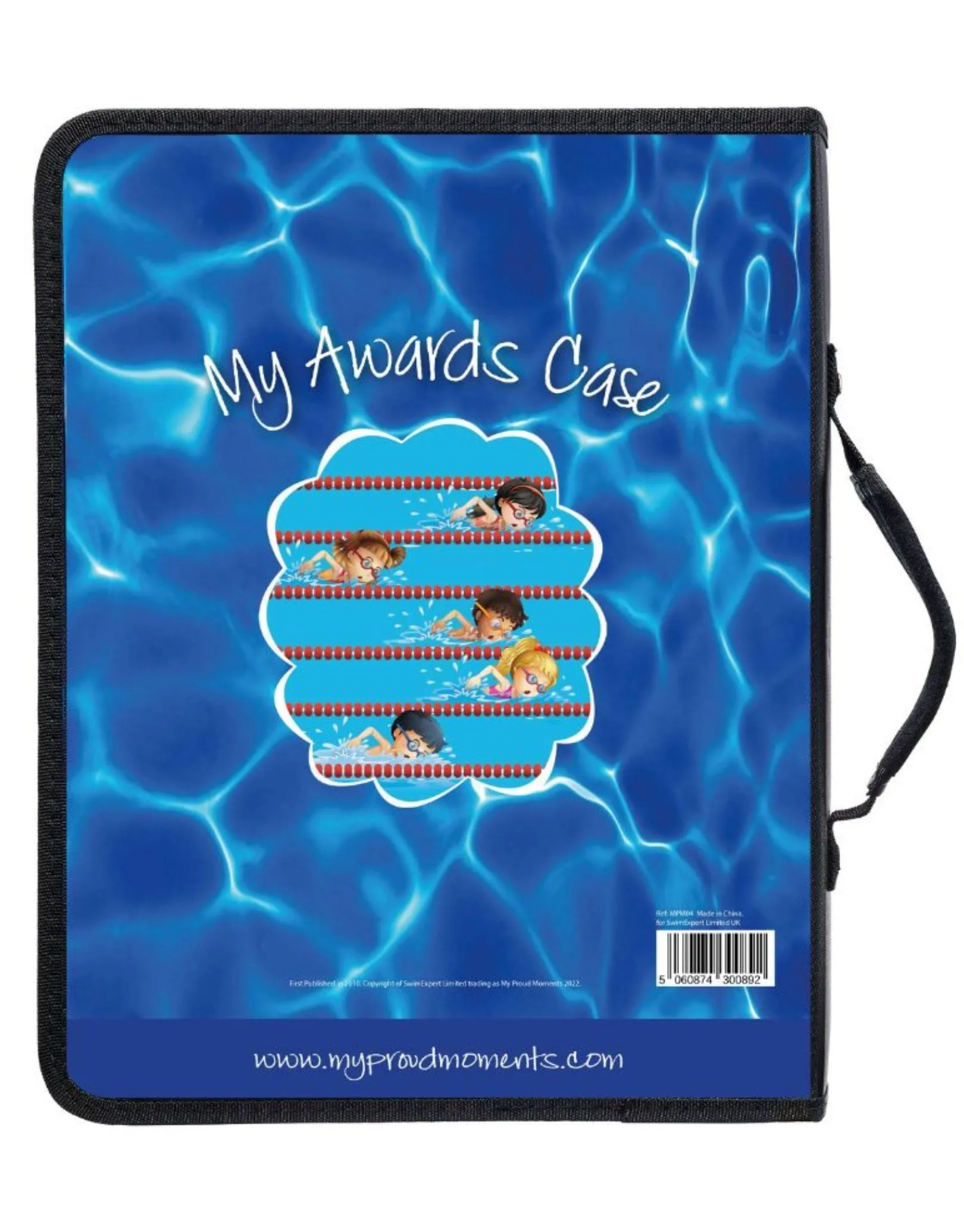 Medal, Badge & Certificate Case - Swimmers