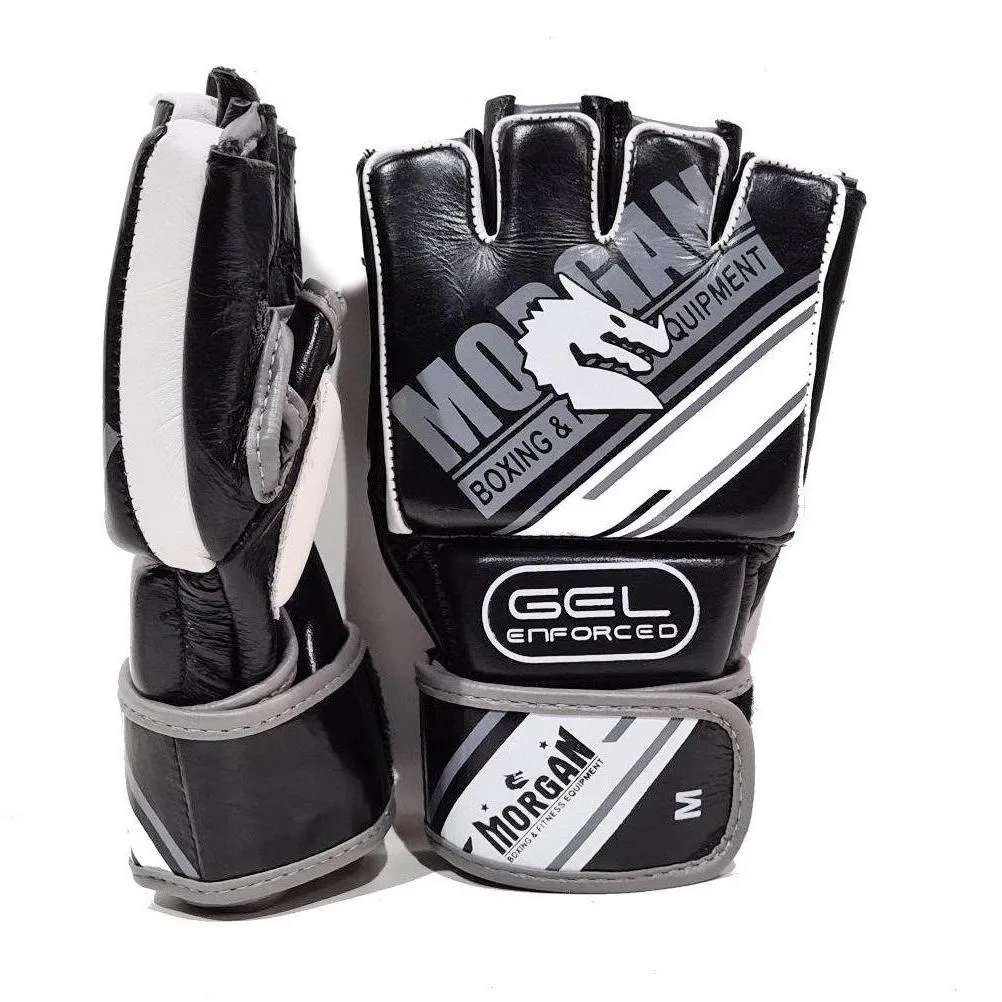 Morgan Aventus Gel MMA Hybrid Leather Bag Gloves