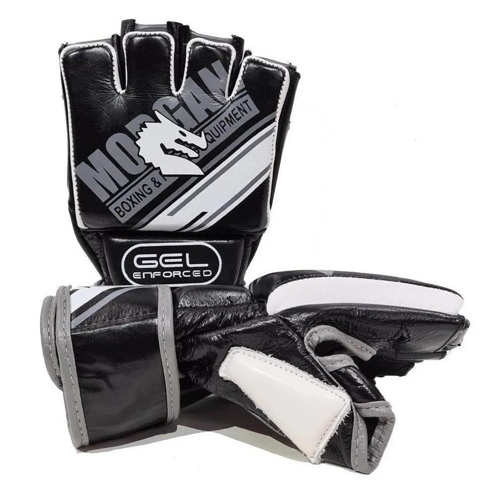 Morgan Aventus Gel MMA Hybrid Leather Bag Gloves
