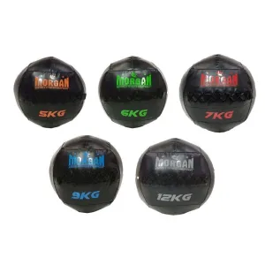 Morgan Cross Functional Fitness Wall Ball Set of 5 (5   6   7   9   12KG)
