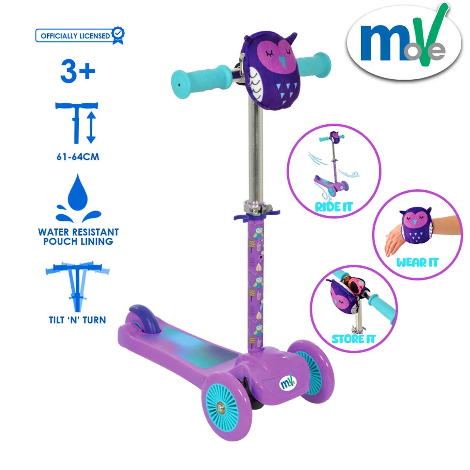 MoVe Mini Go Squishle Tilt Scooter