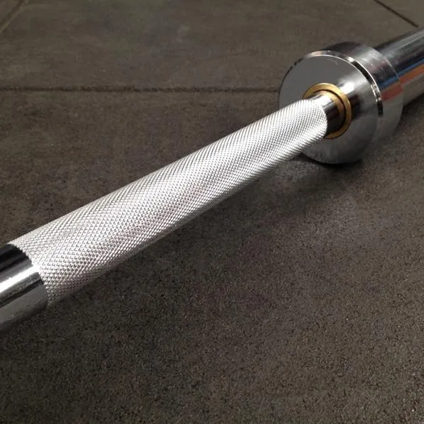 Muscle Motion 12.5kg 5ft Compact Olympic Barbell (700lbs Rating)