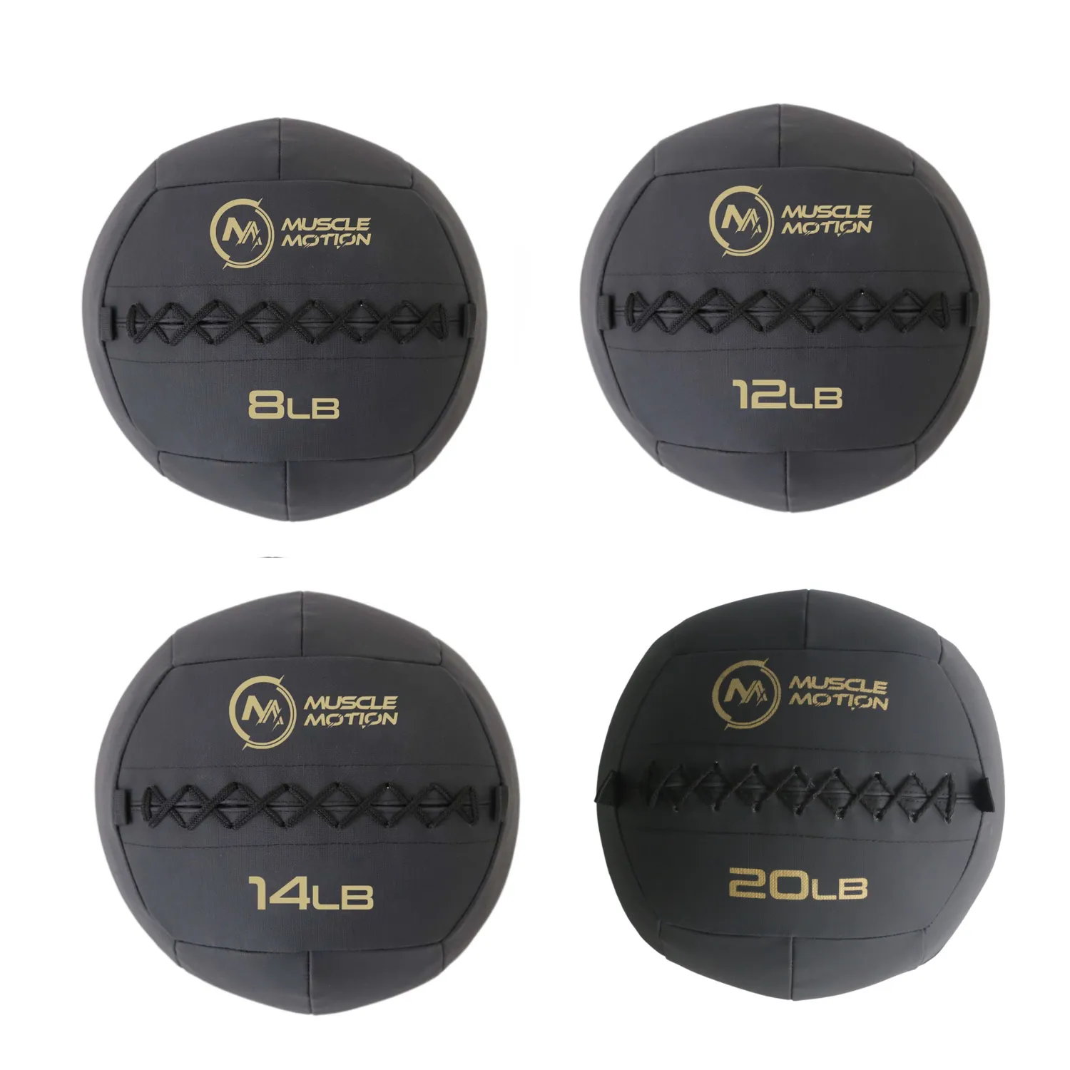 Muscle Motion Anti-Slip Wall Ball (8/12/14/20lb)