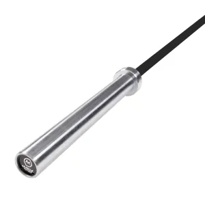 Muscle Motion Hardened Chrome Olympic Barbell (20kg) - 1500lbs Rating