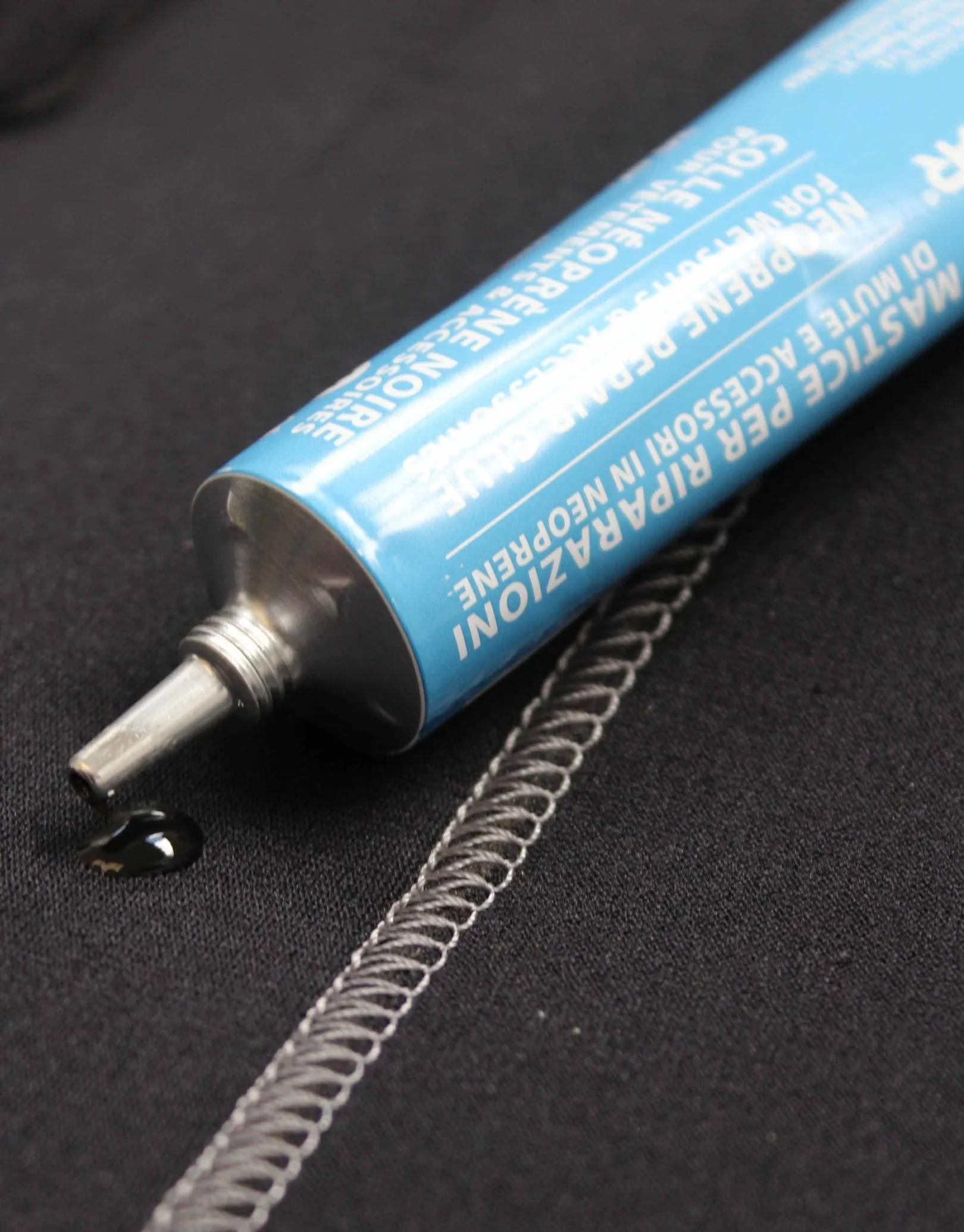 Neoprene Wetsuit and Accessory Repair Glue - Black