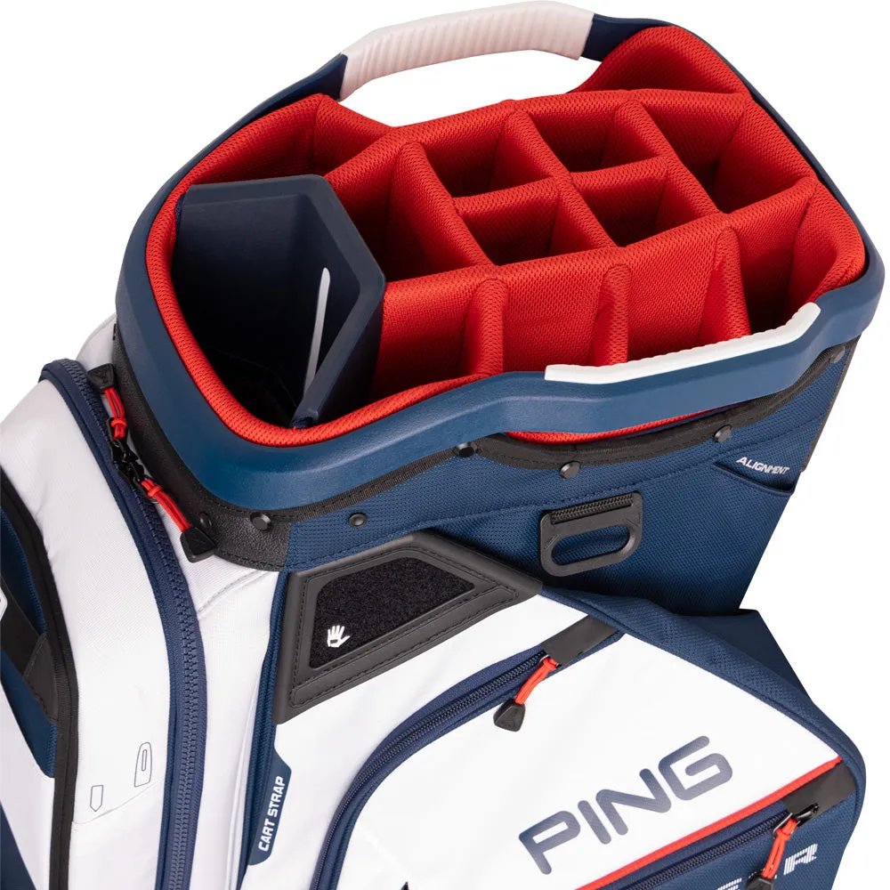 Ping Pioneer 244 Cart Bag - Blue/Navy