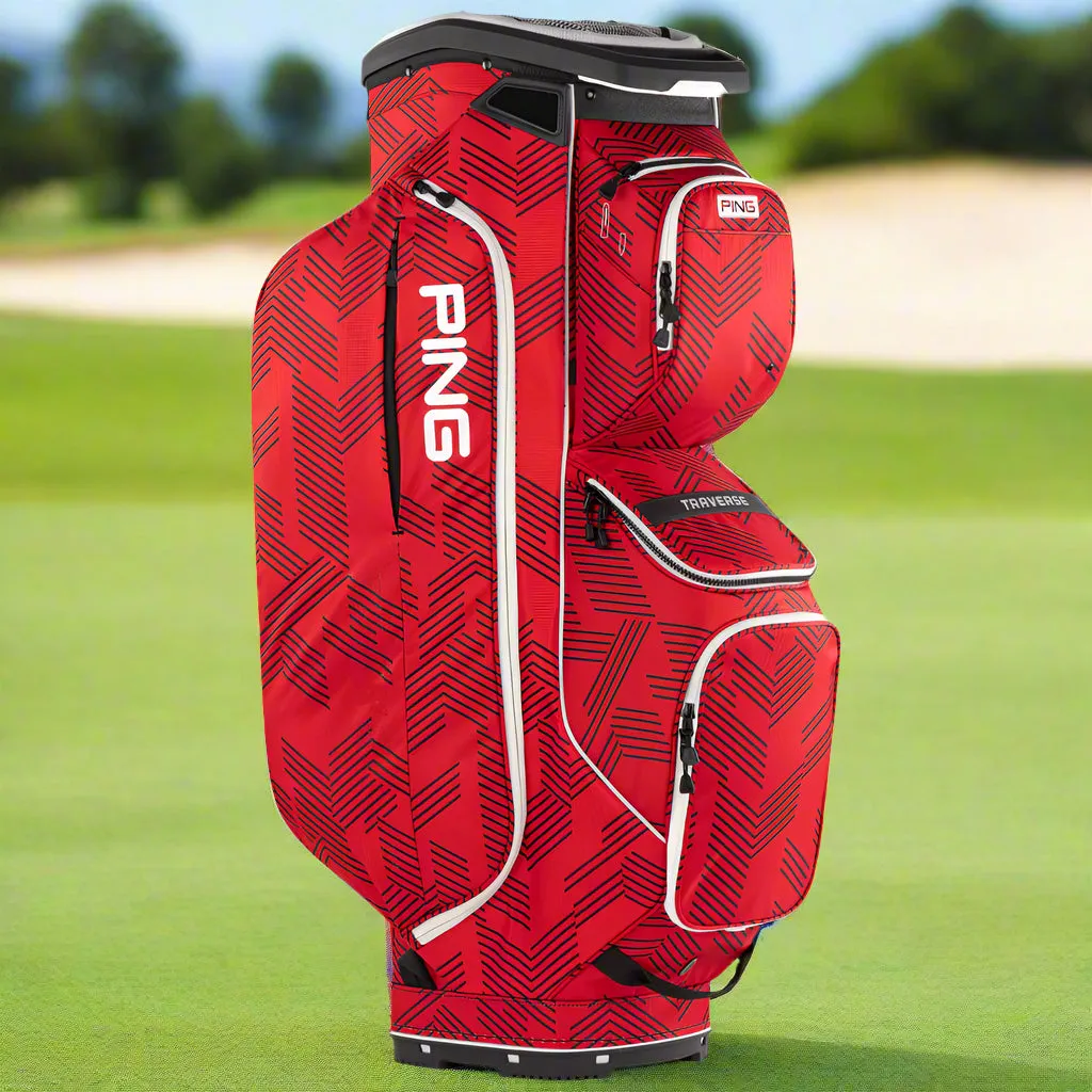 Ping Traverse 244 Cart Bag - Scarlet Stitches