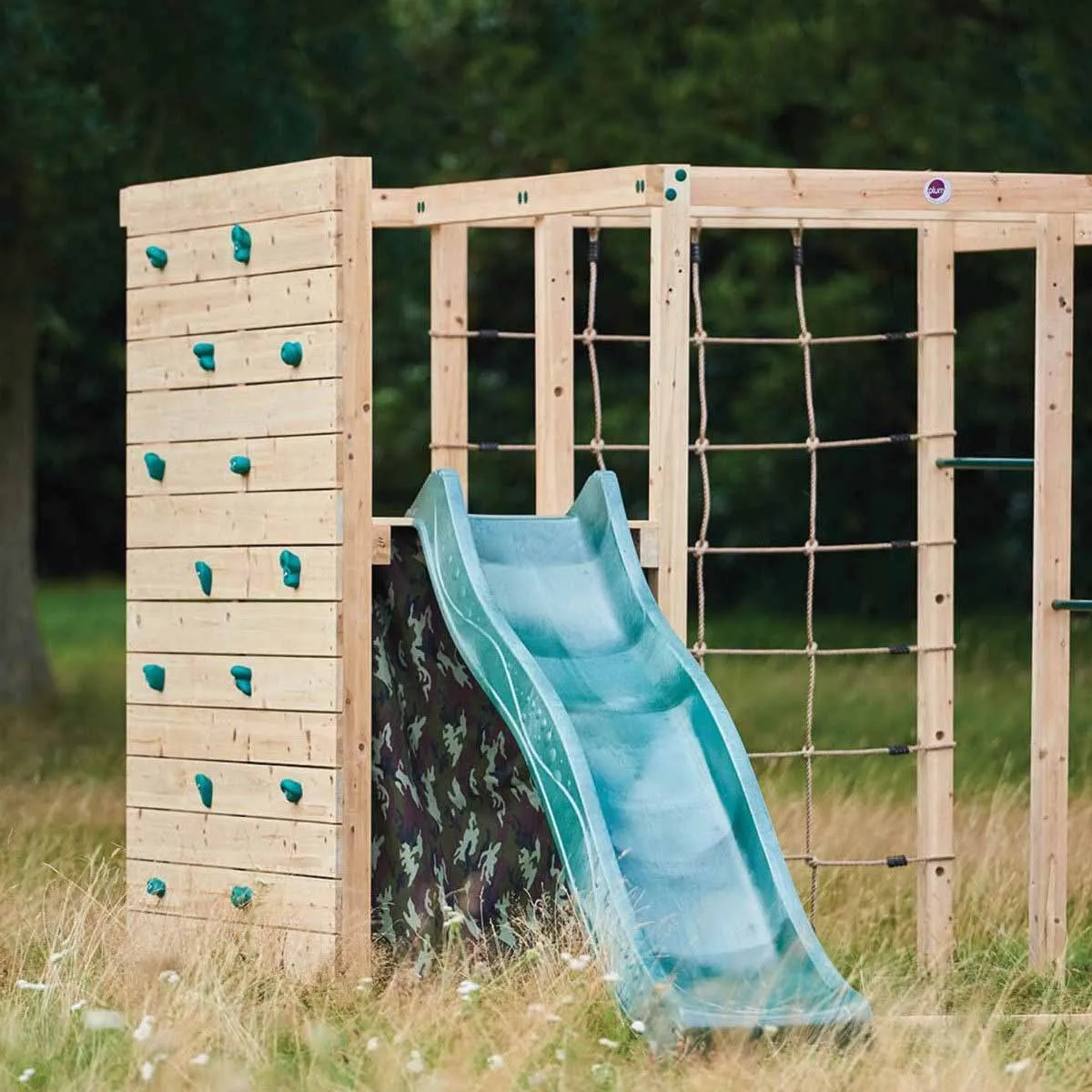 Plum Climbing Cube Wooden Play Centre