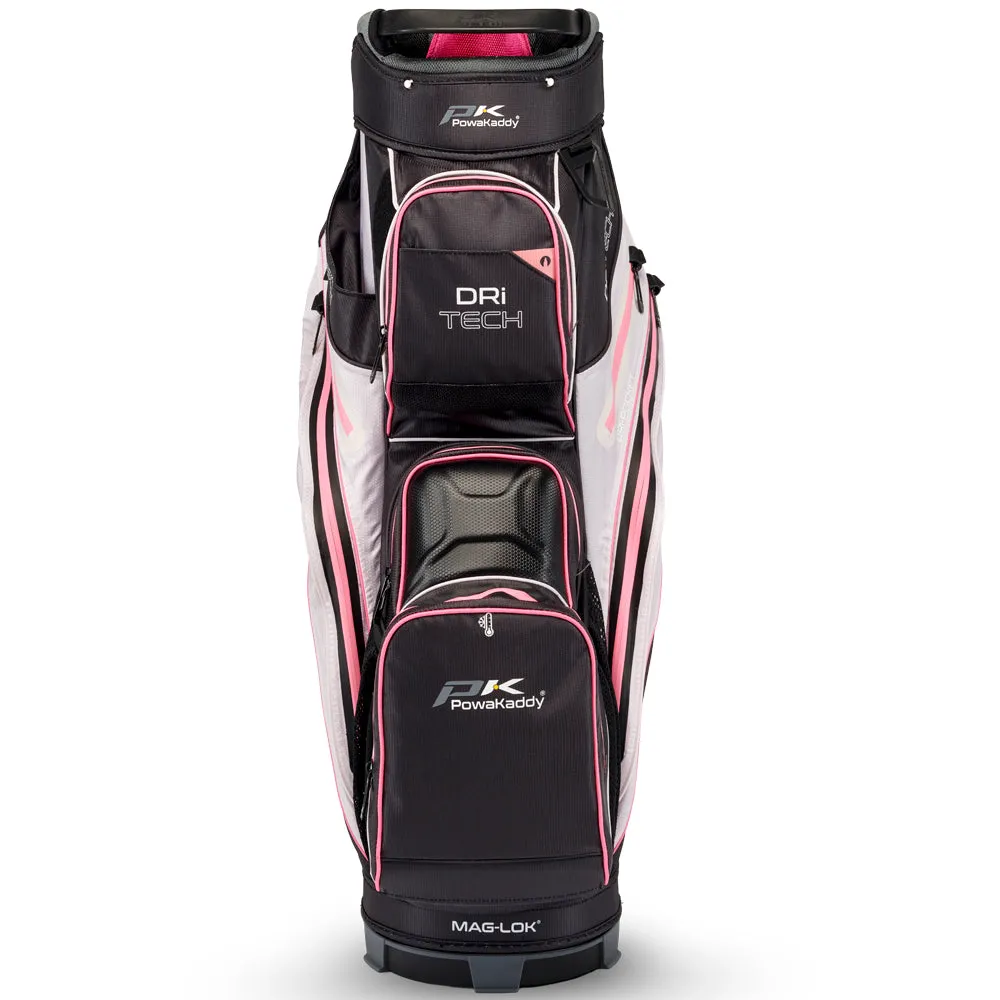 PowaKaddy Dri-TECH Waterproof Cart Bag -  Black/Pink