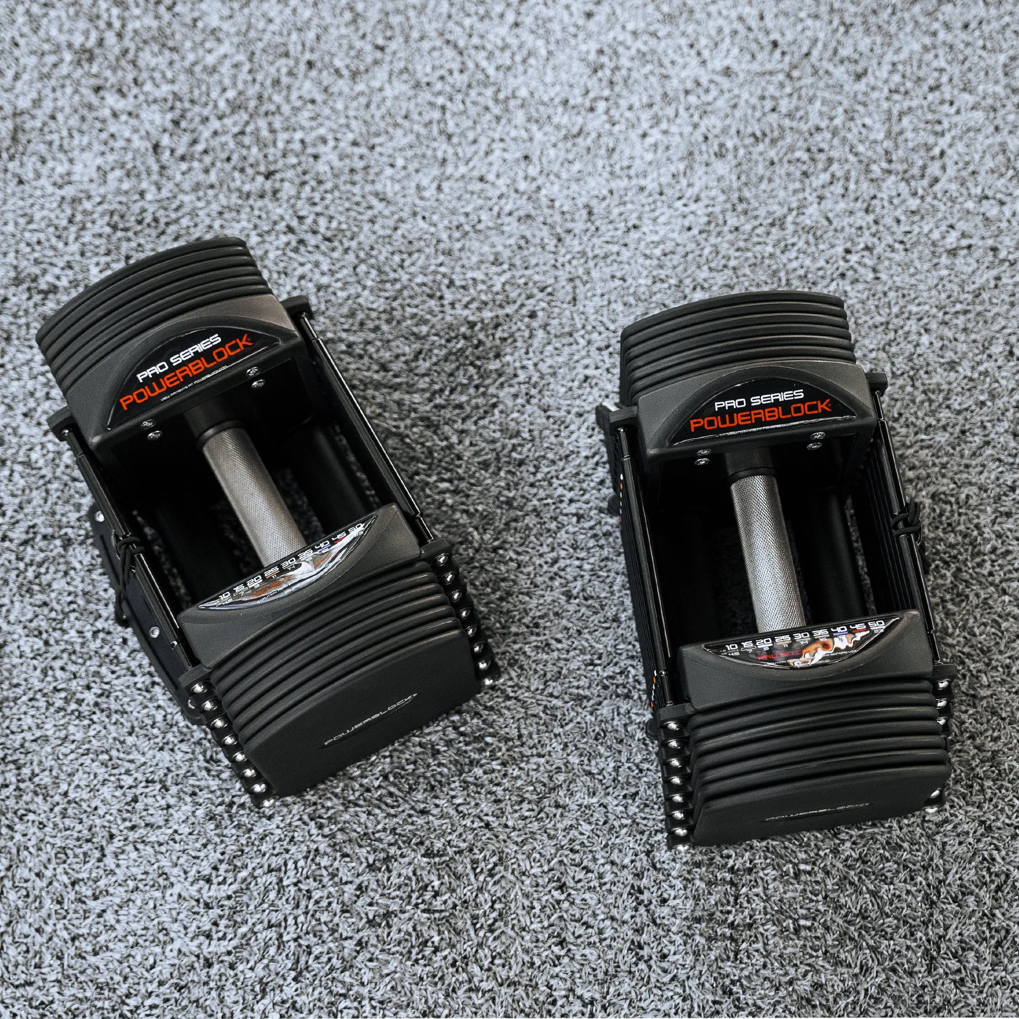 PowerBlock Commercial Pro 50 Adjustable Dumbbells