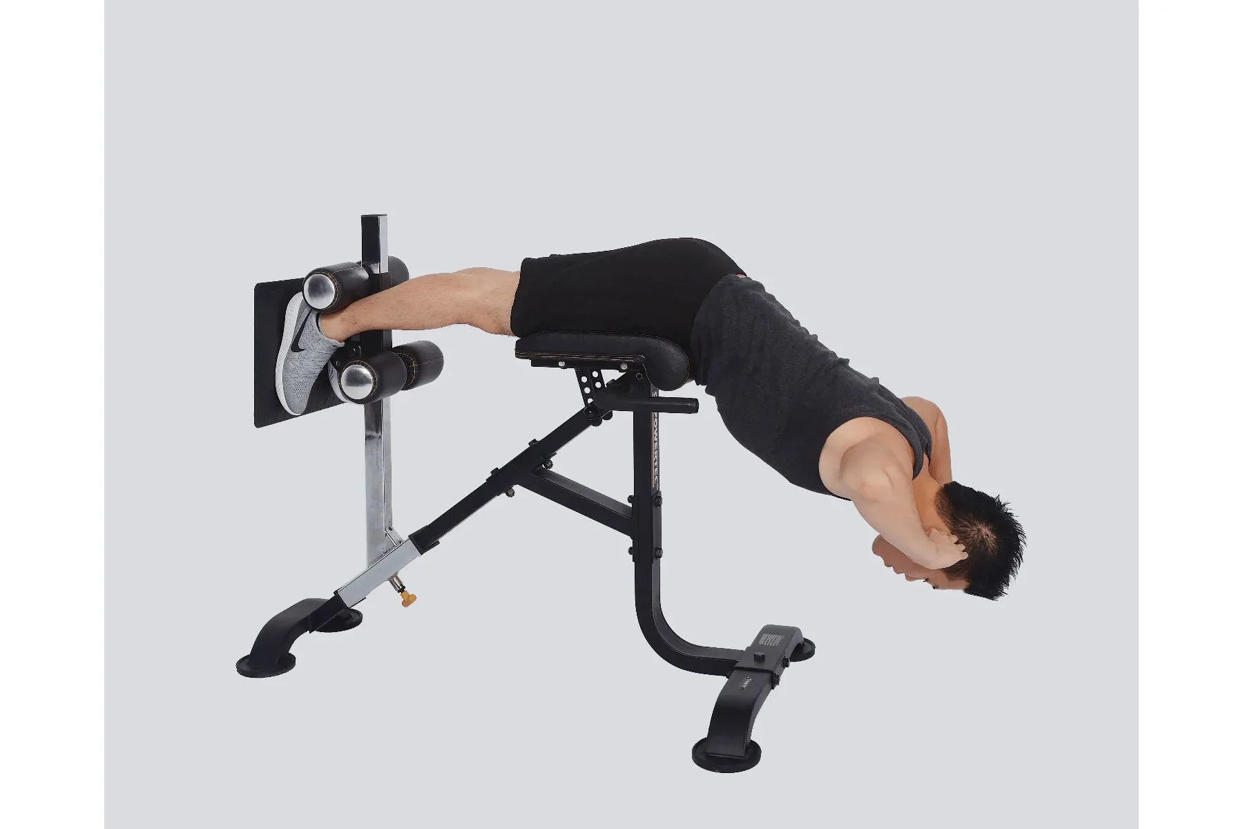 Powertec Dual Hyperextension/Crunch