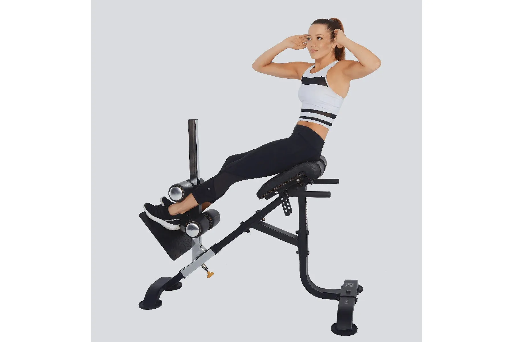 Powertec Dual Hyperextension/Crunch
