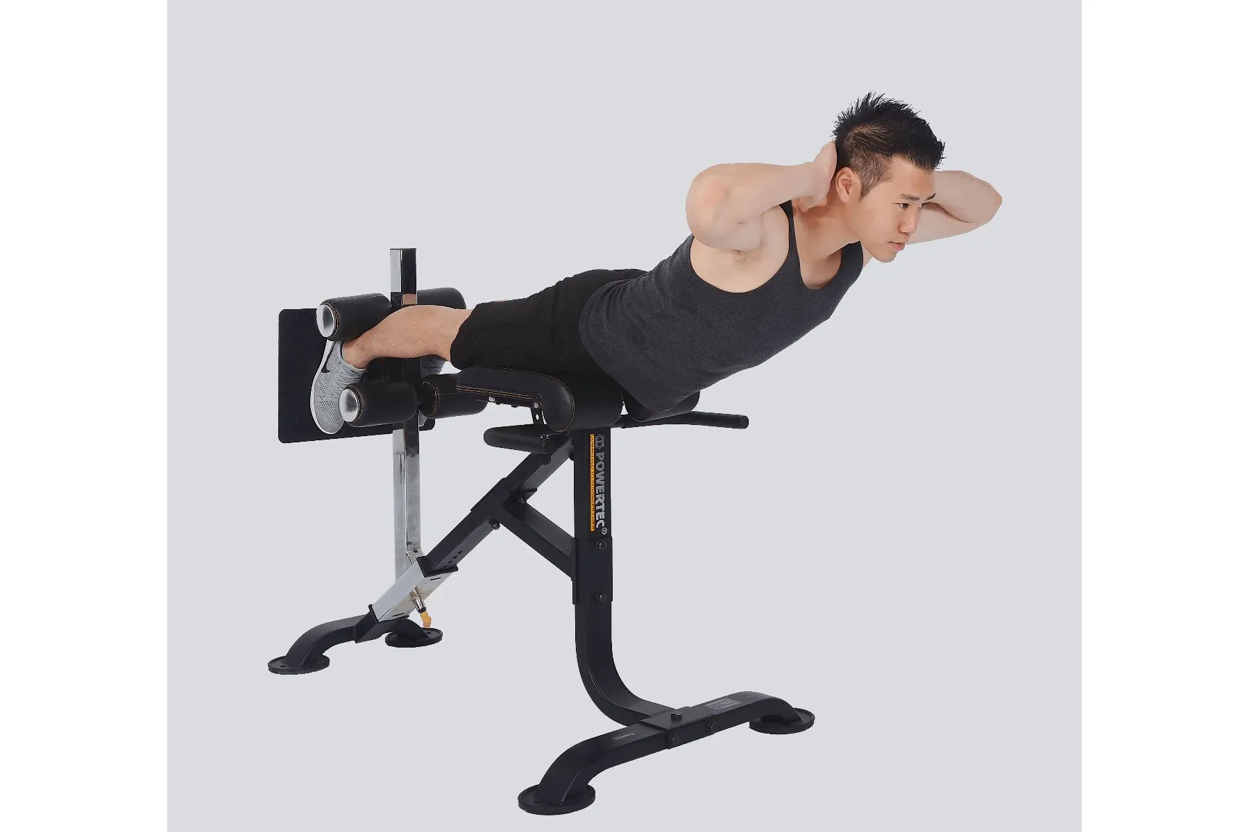 Powertec Dual Hyperextension/Crunch
