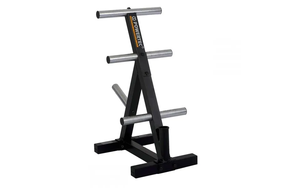 Powertec WorkBench Weight Plate & Bar Storage Rack