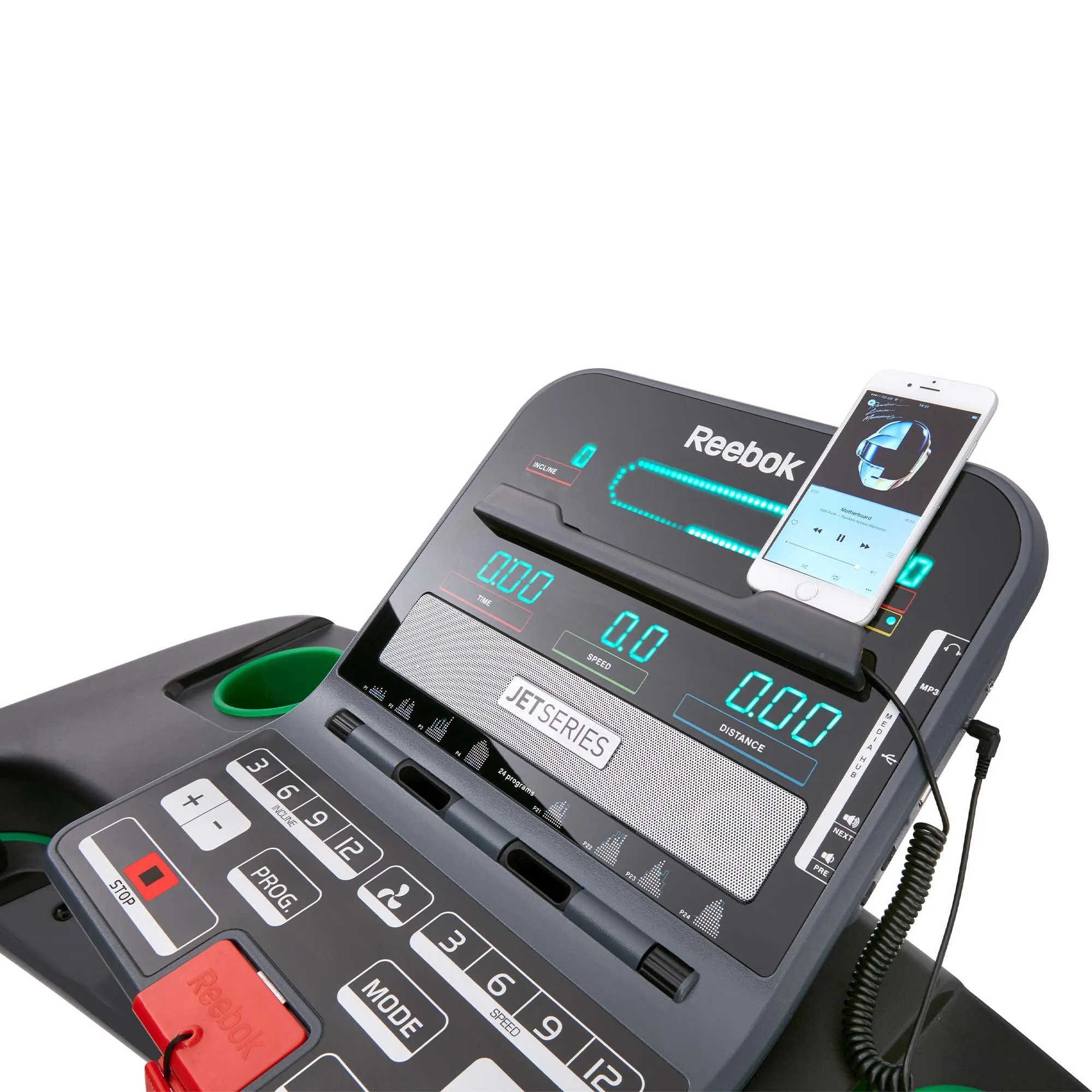 Reebok Jet 200 Series Bluetooth Folding Treadmill