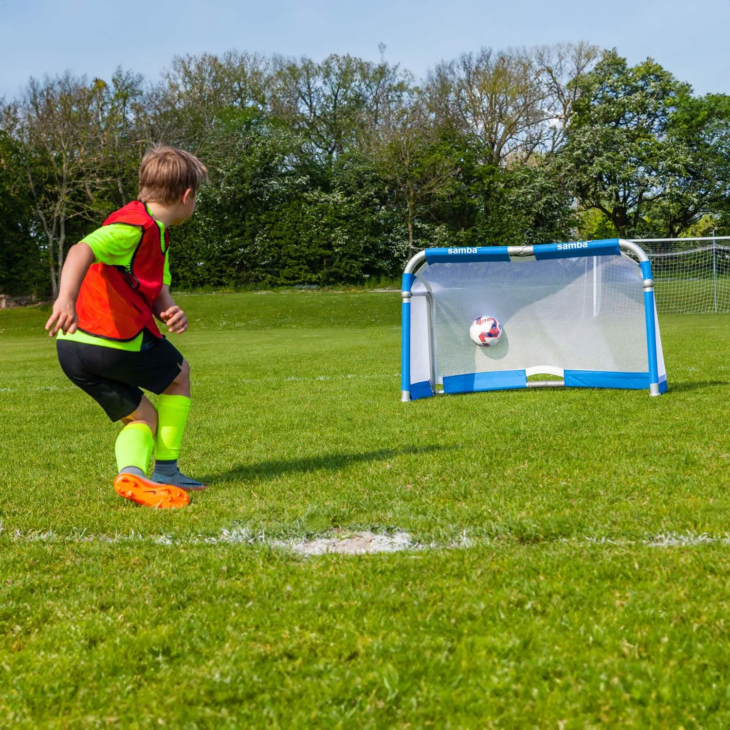 Samba 5ft x 3ft Aluminium Folding Football Goal