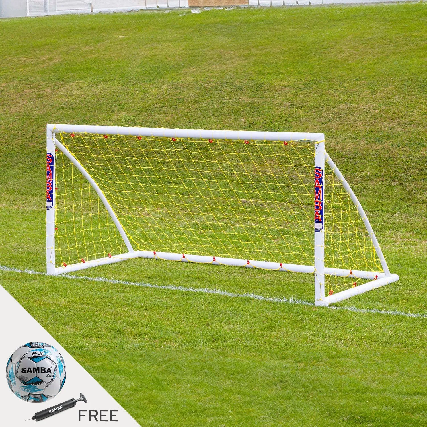 Samba 8ft x 4ft Trainer Football Goal with Locking System