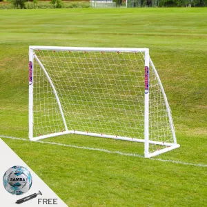 Samba 8ft x 6ft Trainer Football Goal with Locking System