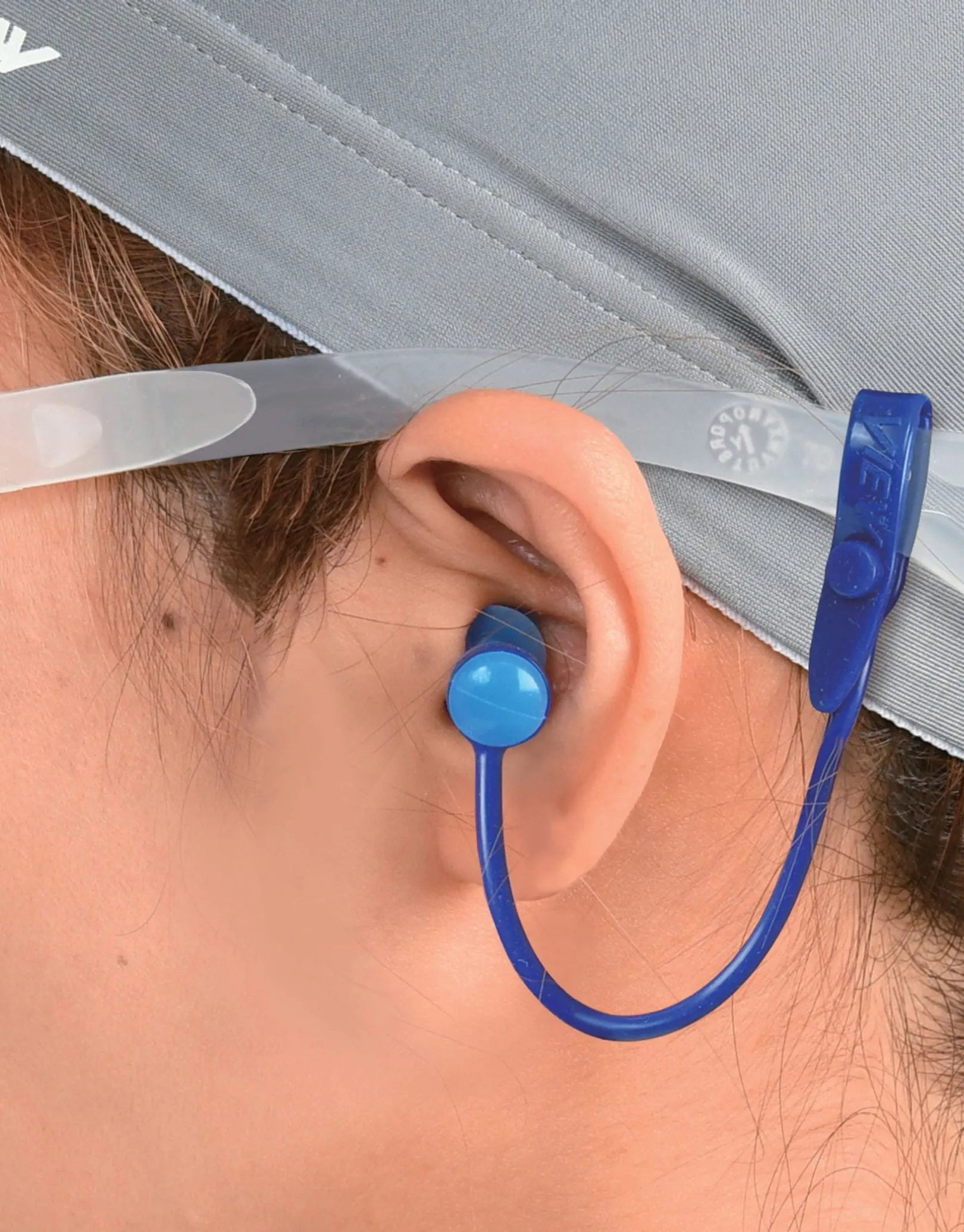 Silicone Ear Plugs With Retaining Cord