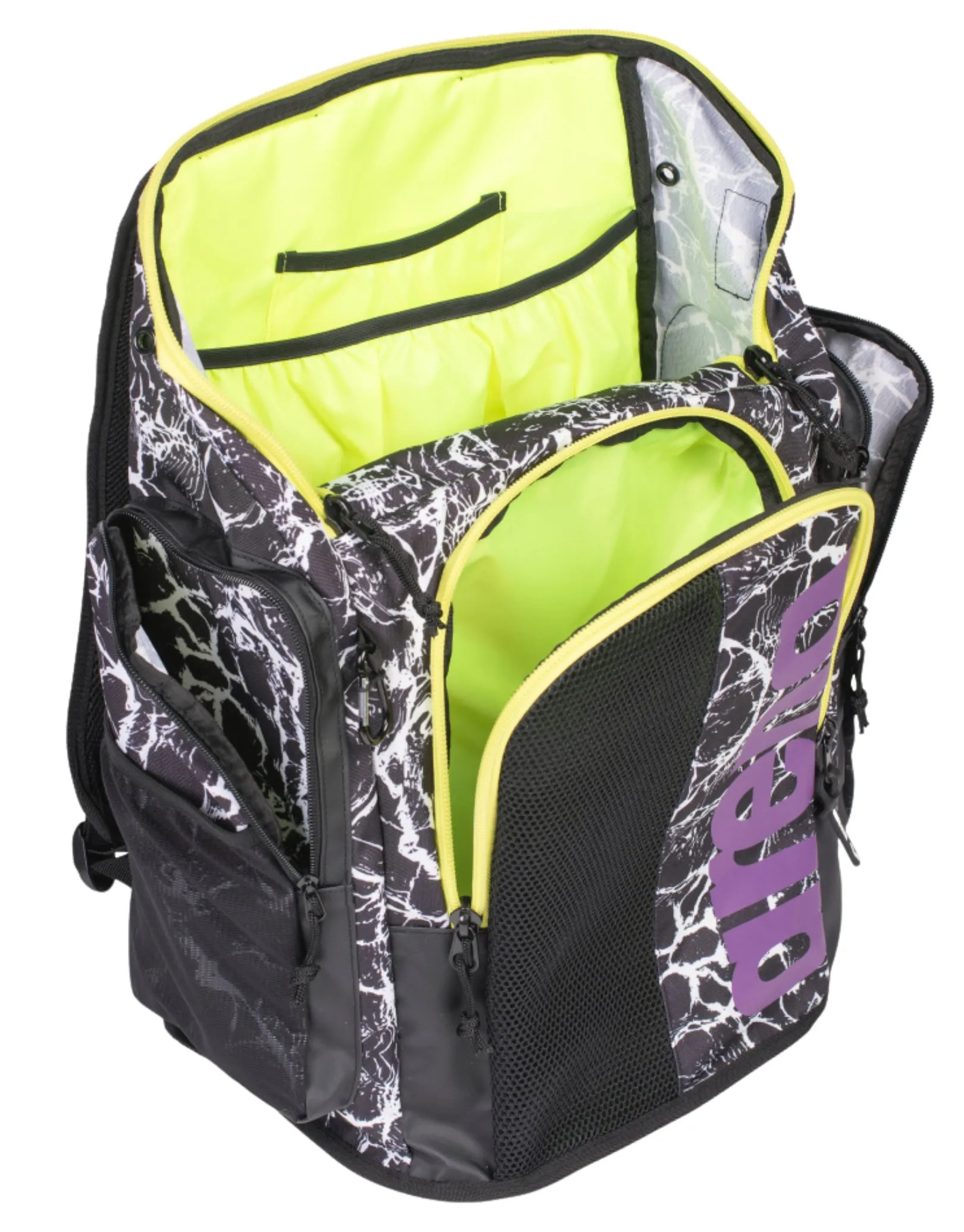 Spiky III Allover Team 45L Backpack - Limited Edition - Black/White