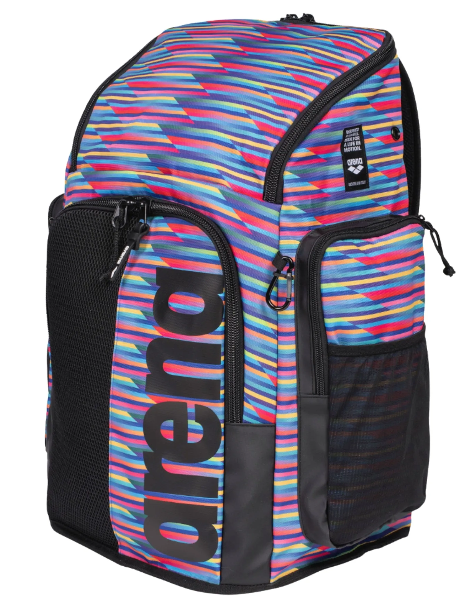 Spiky III Racing Stripes Allover Team 45L Backpack - Limited Edition